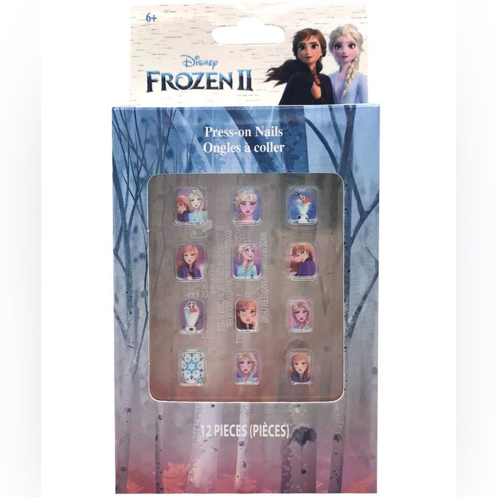 Frozen II Press-On Nails for Girls NEW NIB